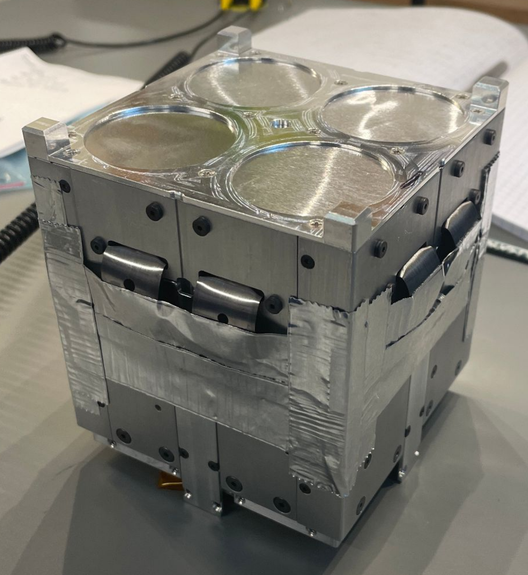 IMPRESS FM unit IMPRESS flight model upon delivery to UMN